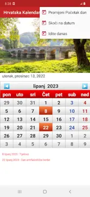 Croatia Calendar 2023 android App screenshot 3