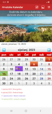 Croatia Calendar 2023 android App screenshot 5